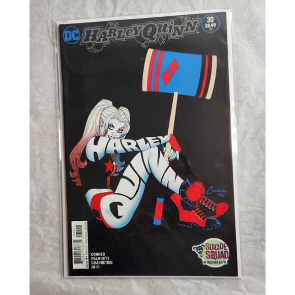 DC Comics Harley Quinn Lot Of 3 With 1 Sticker NM/VG - Picture 2 of 7